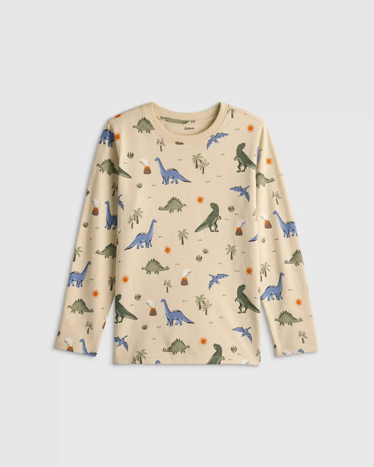 100% Organic Cotton Jersey Long Sleeve Tee