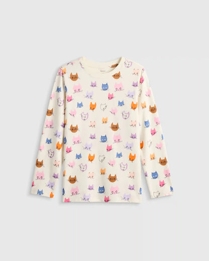 100% Organic Cotton Jersey Long Sleeve Tee
