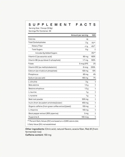 Performance Pre-Workout