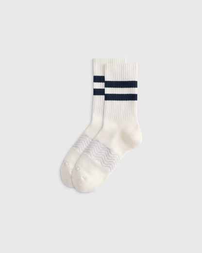 Everyday Cotton Varsity Stripes Half-Crew Sock (4-Pack)
