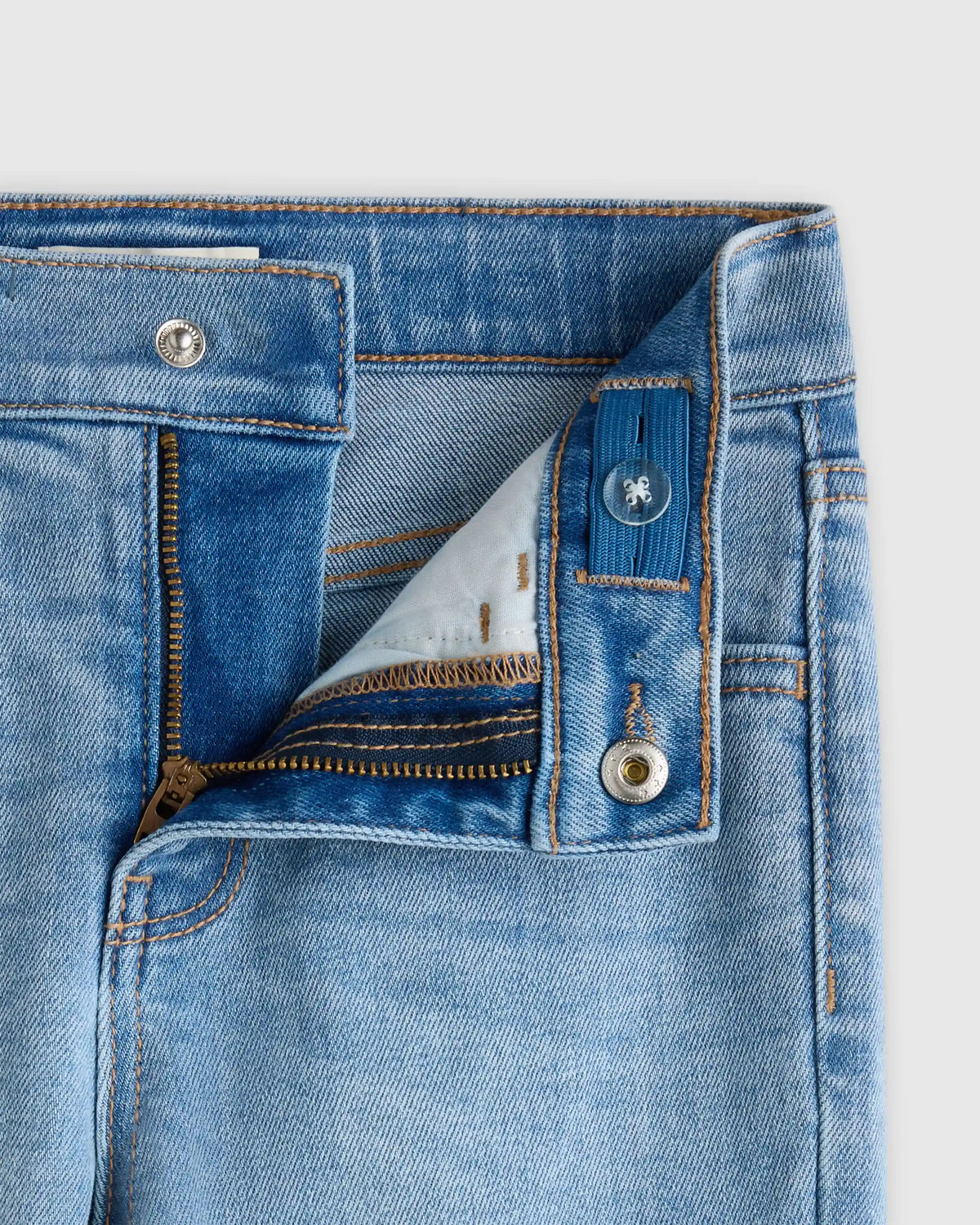 Girls Stretch Flare Jeans