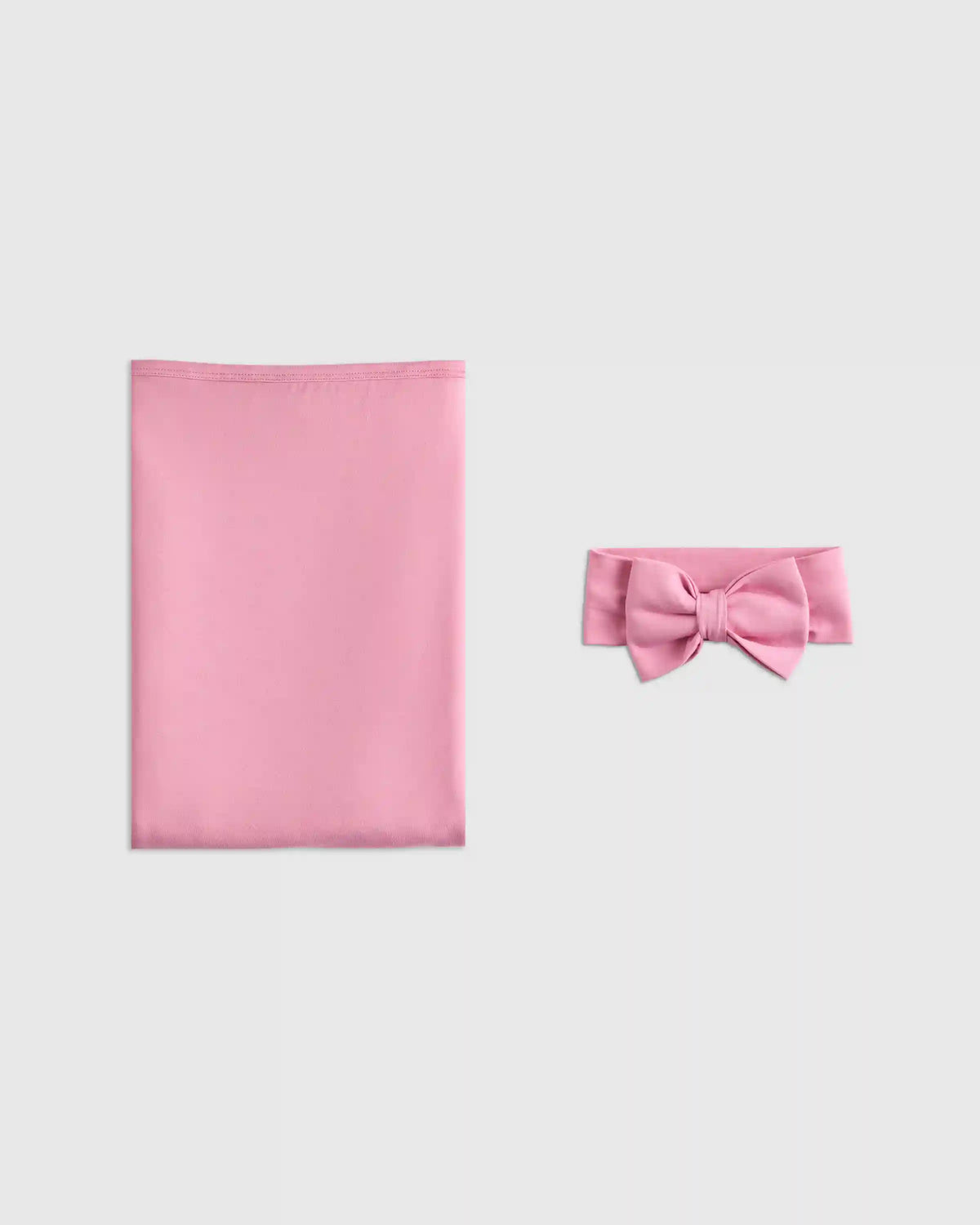 Bamboo Swaddle & Bow Layette Set