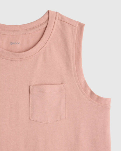 100% Organic Cotton Jersey Tank