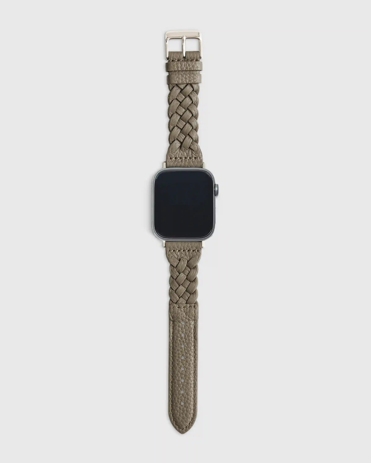 Braided Leather Smartwatch Band