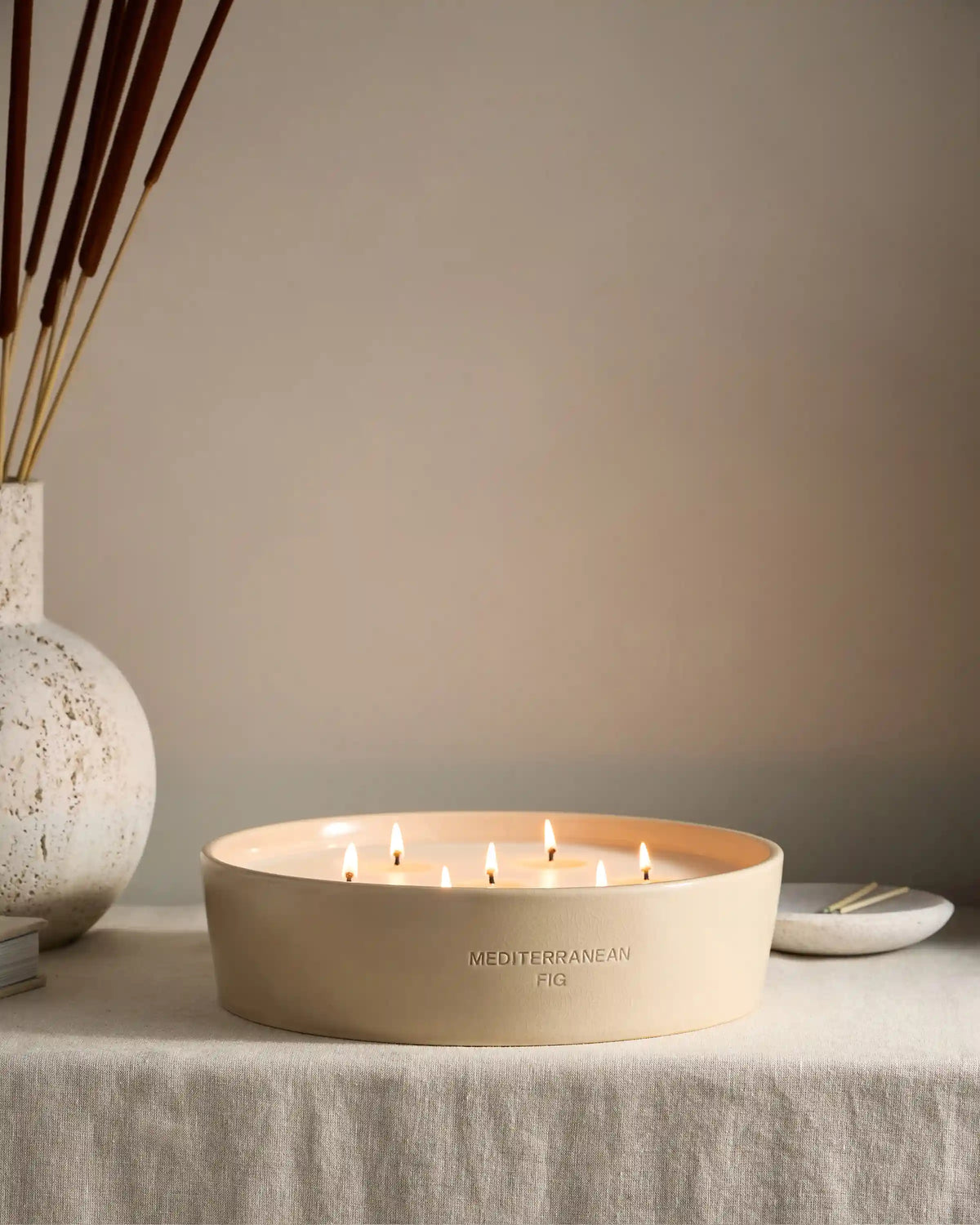 Mediterranean Fig 7-Wick Luxury Candle