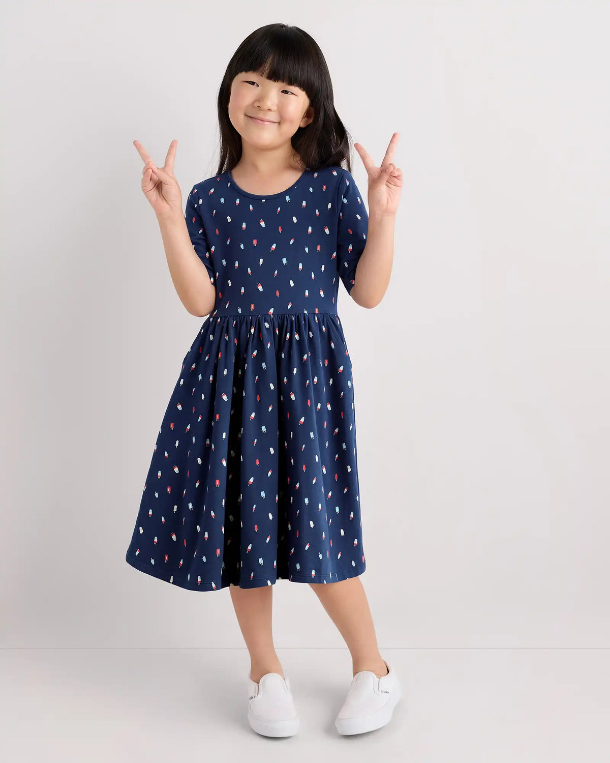 Organic Cotton Skater Dress