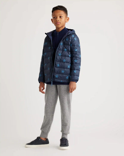 Lightweight Down Hooded Puffer Jacket