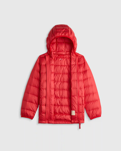Lightweight Down Hooded Puffer Jacket