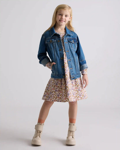 Organic Cotton Long Sleeve Skater Dress