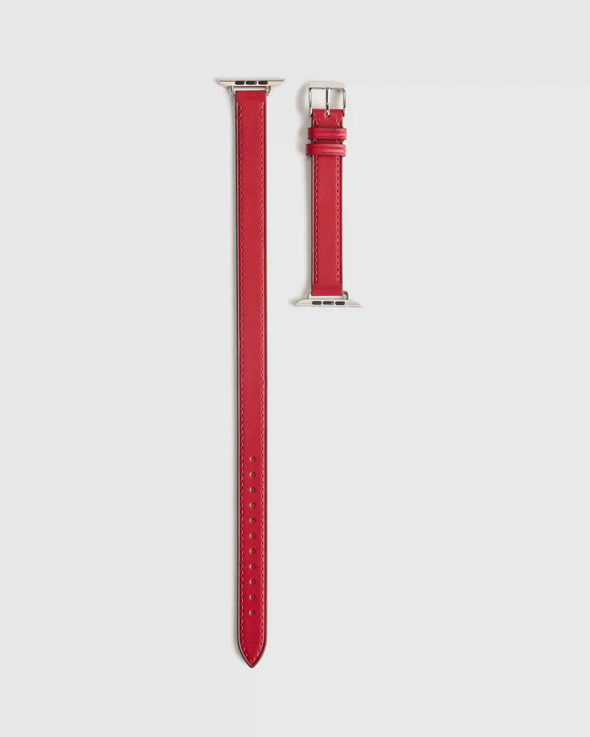 Leather Double Wrap Smartwatch Band