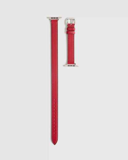 Leather Double Wrap Smartwatch Band