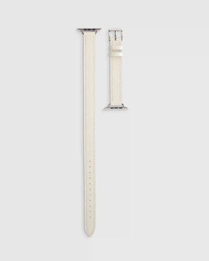 Leather Double Wrap Smartwatch Band