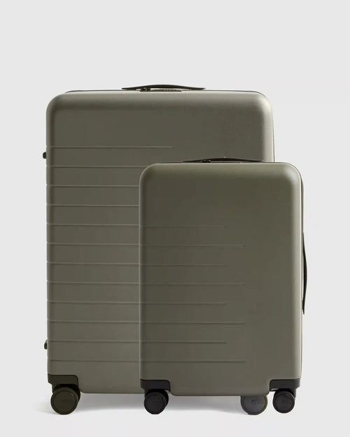 Small Carry-On & Large Check-In Suitcase Set