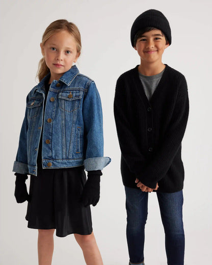 Washable Cashmere Oversized Fisherman Cardigan