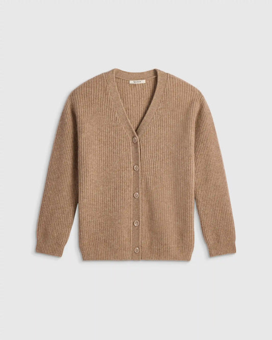 Washable Cashmere Oversized Fisherman Cardigan