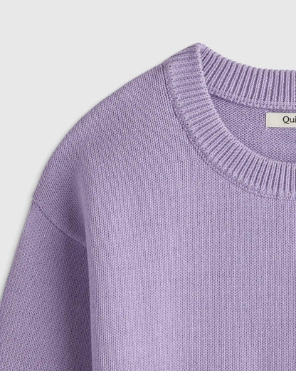 100% Organic Cotton Crewneck Sweater