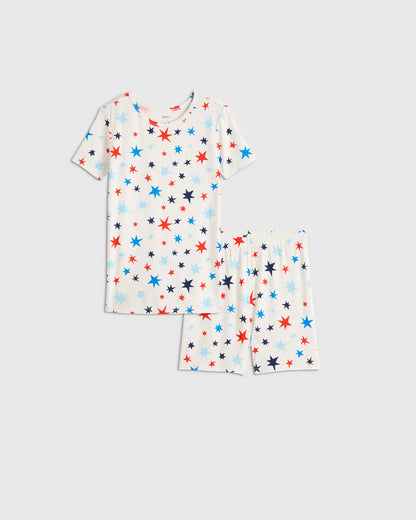 Bamboo Short Sleeve and Shorts Pajama Set