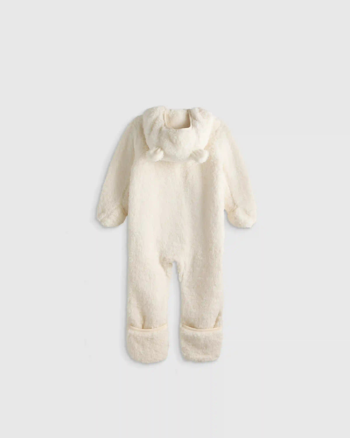 Recycled Sherpa Fleece Baby Bear Bunting