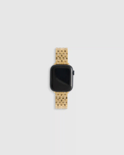 Stainless Steel & Pave Bracelet Smartwatch Band