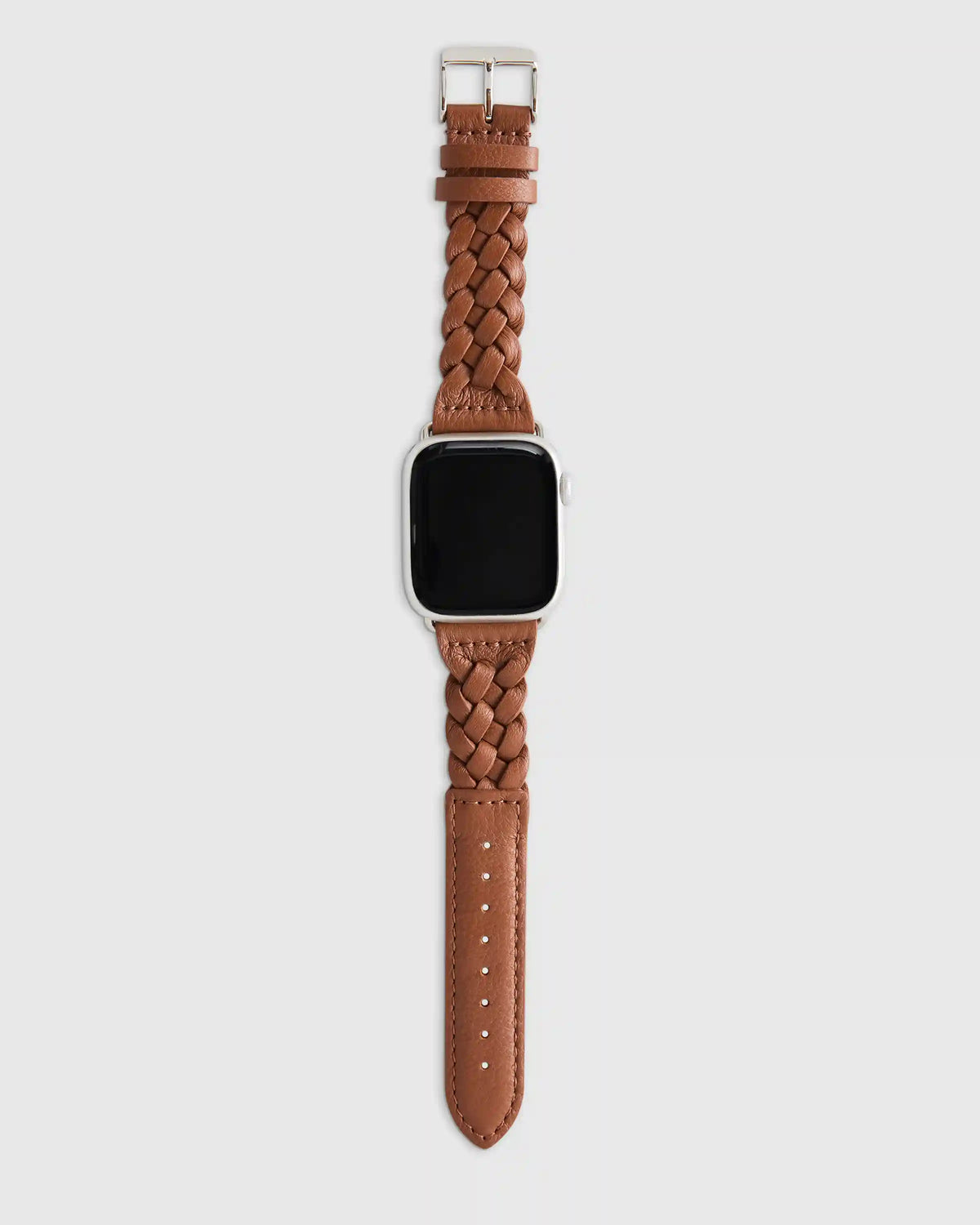 Braided Leather Smartwatch Band