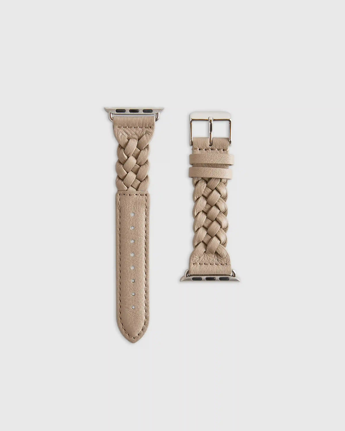 Braided Leather Smartwatch Band