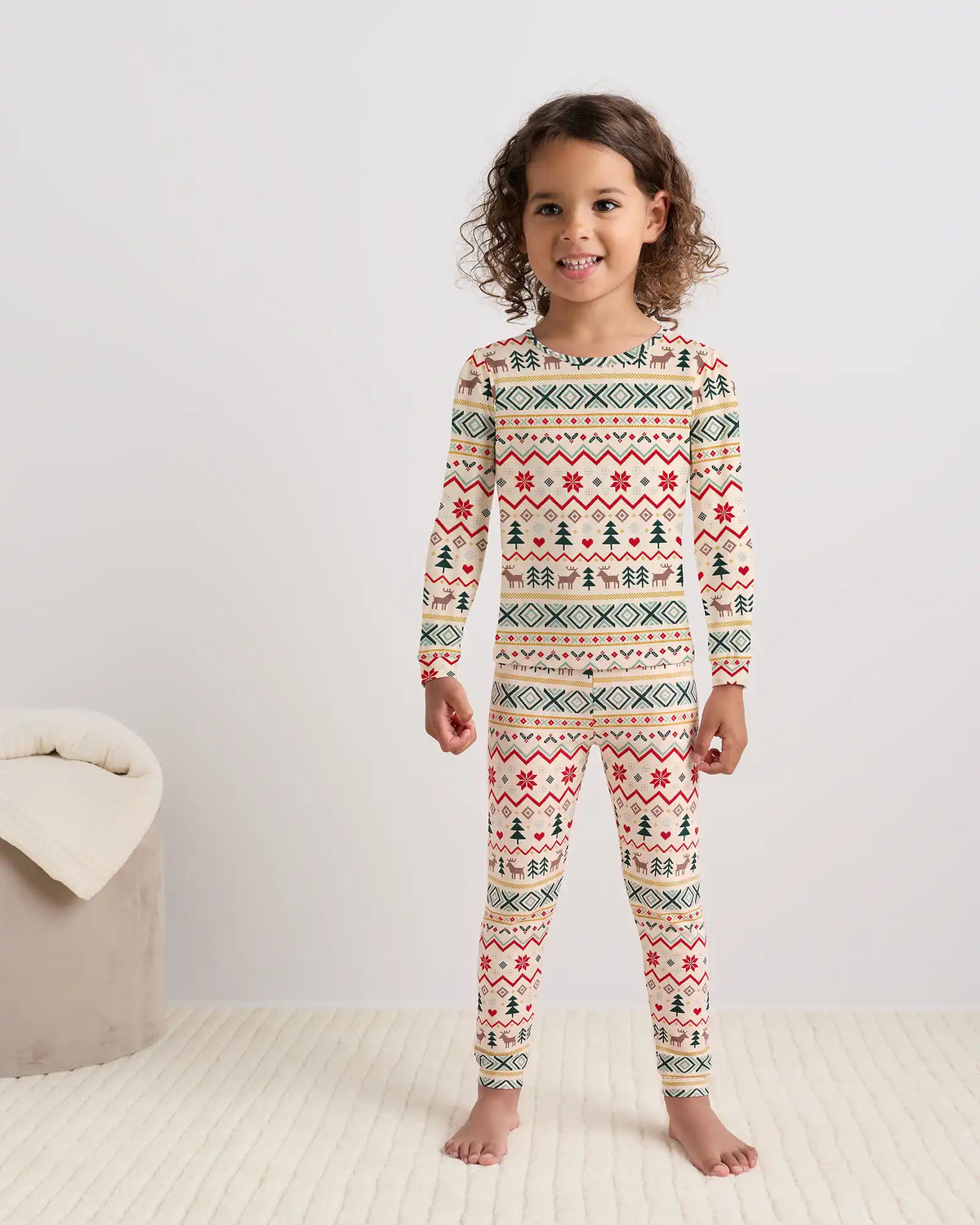 Bamboo Long Sleeve and Pant Pajama Set