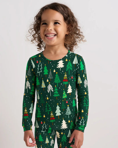 Bamboo Long Sleeve and Pant Pajama Set