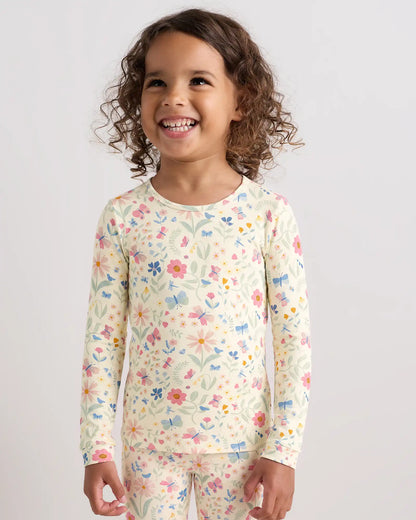Bamboo Long Sleeve and Pant Pajama Set
