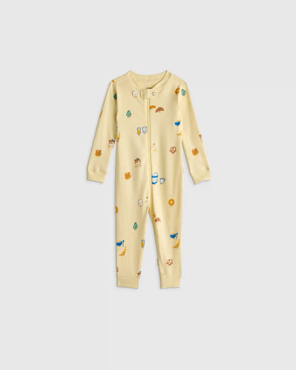 100% Organic Cotton One Piece Pajama