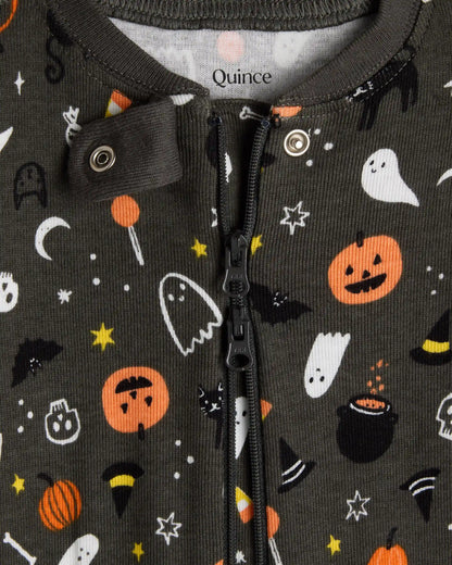 100% Organic Cotton One Piece Pajama