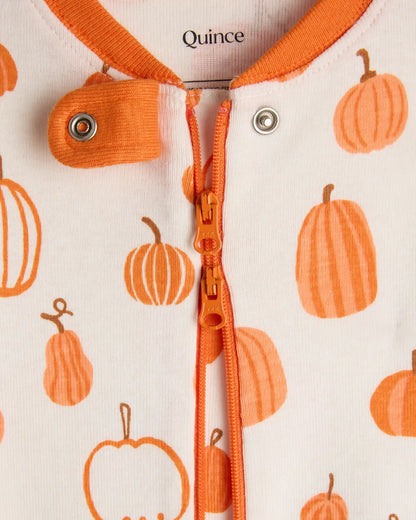100% Organic Cotton One Piece Pajama