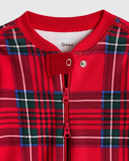 100% Organic Cotton One Piece Pajama