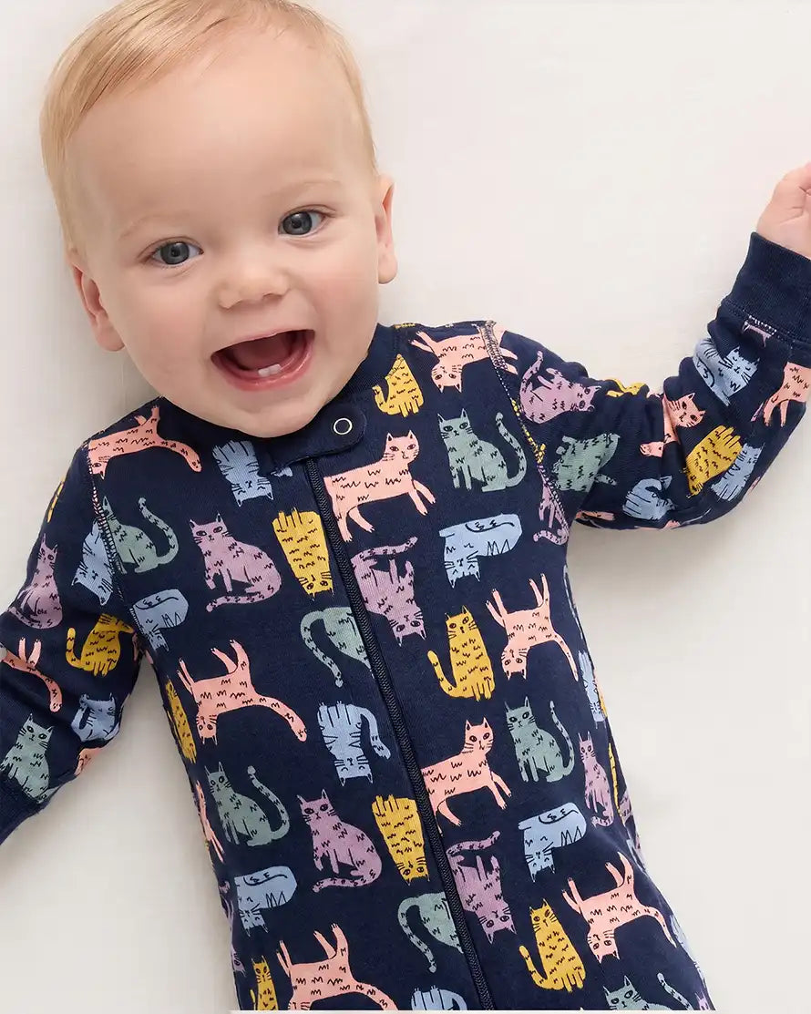 100% Organic Cotton Footie Pajama