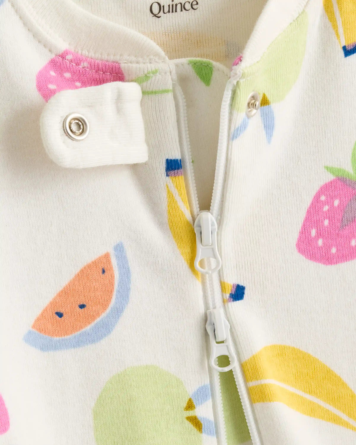 100% Organic Cotton Shortie Onesie Pajama