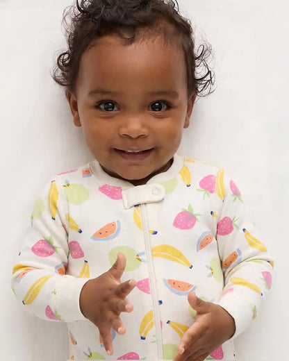 100% Organic Cotton Footie Pajama