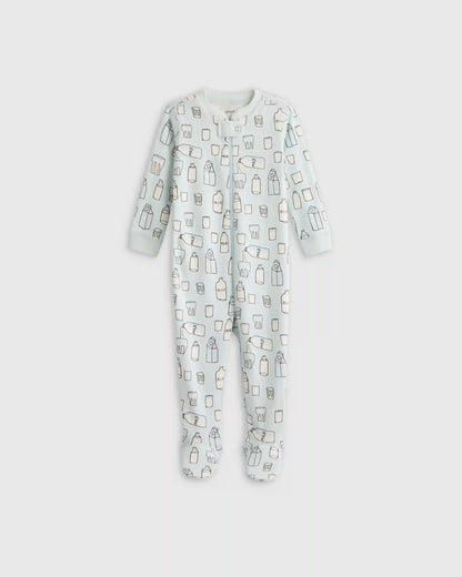 100% Organic Cotton Footie Pajama