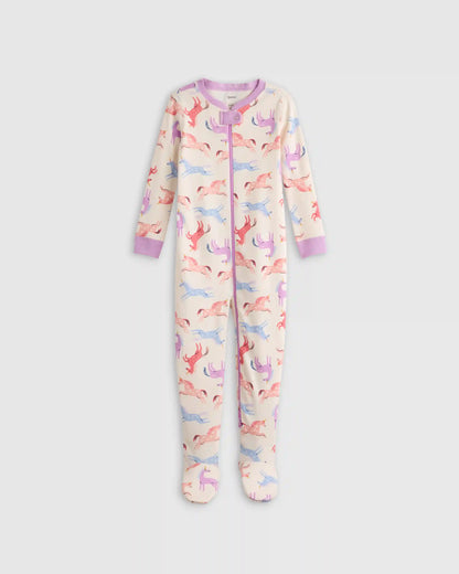 100% Organic Cotton Footie Pajama