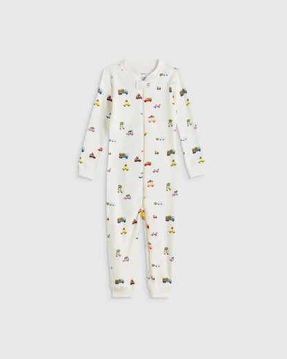 100% Organic Cotton One Piece Pajama
