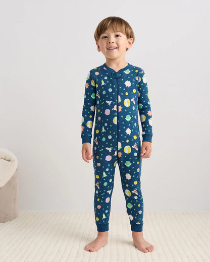 100% Organic Cotton One Piece Pajama