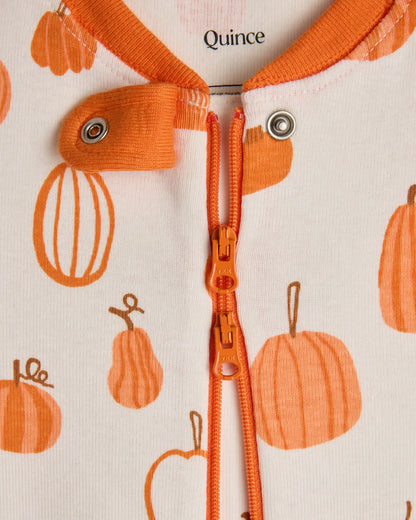 100% Organic Cotton One Piece Pajama