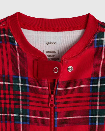 100% Organic Cotton One Piece Pajama