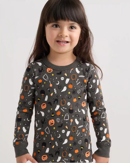 100% Organic Cotton Long Sleeve and Pant Pajama Set