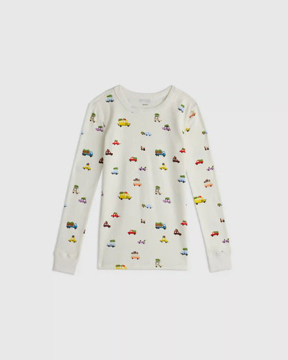 100% Organic Cotton Long Sleeve and Pant Pajama Set