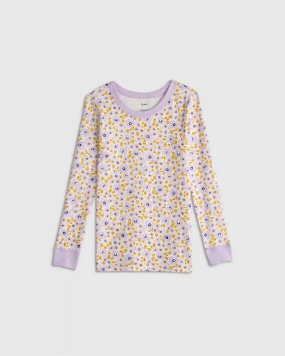 100% Organic Cotton Long Sleeve and Pant Pajama Set