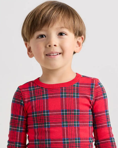 100% Organic Cotton Long Sleeve and Pant Pajama Set