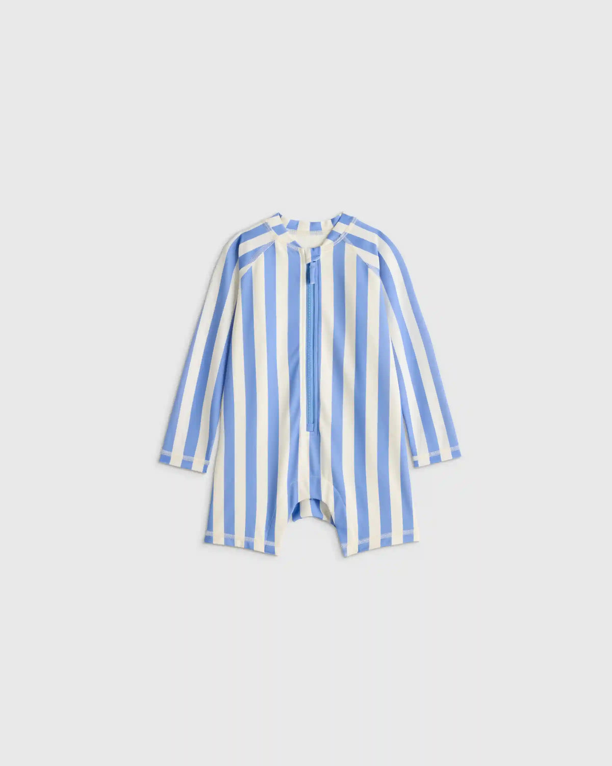 Long Sleeve Zip-Up Rash Guard One-Piece