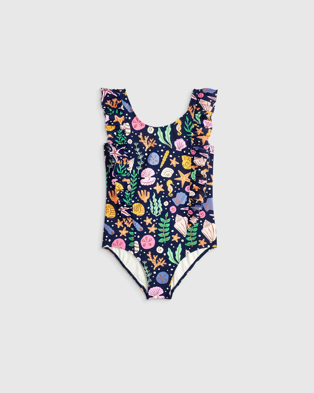 Ruffle One Piece Swimsuit