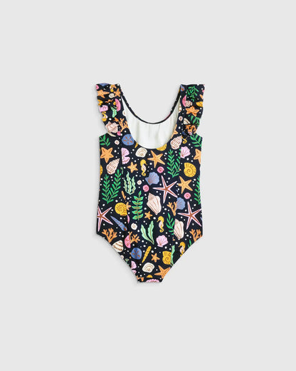 Ruffle One Piece Swimsuit