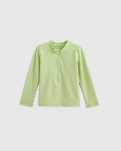 Long Sleeve Zip-Up Rash Guard