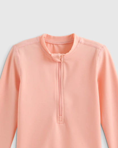 Long Sleeve Zip-Up Rash Guard